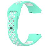 For Redmi Watch 3 Lite / Watch 3 Active Two Color Silicone Watch Band(Teal White) - Image 3