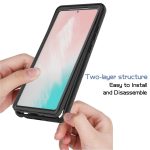 For Samsung Galaxy Note20 Starry Sky Solid Color Series Shockproof PC + TPU Protective Case(Black) - Image 2