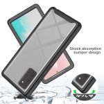 For Samsung Galaxy Note20 Starry Sky Solid Color Series Shockproof PC + TPU Protective Case(Black) - Image 3