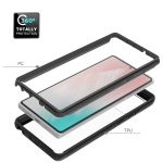 For Samsung Galaxy Note20 Starry Sky Solid Color Series Shockproof PC + TPU Protective Case(Black) - Image 5