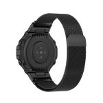 For Huami Amazfit Ares A1908 Milan Watch Band with Screwdriver(Black) - Image 3