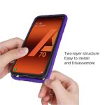 For Samsung Galaxy A70 Starry Sky Solid Color Series Shockproof PC + TPU Protective Case(Black) - Image 6