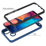 For Samsung Galaxy A20 / A30 Starry Sky Solid Color Series Shockproof PC + TPU Protective Case(Black) - Image 5