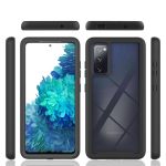For Samsung Galaxy S20 FE Starry Sky Solid Color Series Shockproof PC + TPU Protective Case(Black) - Image 2