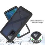 For Samsung Galaxy S20 FE Starry Sky Solid Color Series Shockproof PC + TPU Protective Case(Black) - Image 3