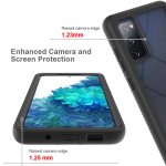 For Samsung Galaxy S20 FE Starry Sky Solid Color Series Shockproof PC + TPU Protective Case(Black) - Image 4