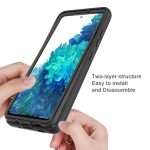 For Samsung Galaxy S20 FE Starry Sky Solid Color Series Shockproof PC + TPU Protective Case(Black) - Image 5