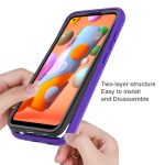 For Samsung Galaxy A11 / M11 (US Version) Starry Sky Solid Color Series Shockproof PC + TPU Protective Case(Black) - Image 5