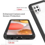 For Samsung Galaxy A42 5G Starry Sky Solid Color Series Shockproof PC + TPU Protective Case(Black) - Image 4
