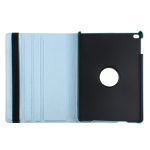 For iPad 9.7 (2018) & iPad 9.7 (2017) & Air 2 & Air 360 Degree Rotation Litchi Texture Leather Case with 2 Gears Holder(Blue) - Image 4