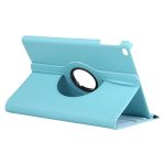 For iPad 9.7 (2018) & iPad 9.7 (2017) & Air 2 & Air 360 Degree Rotation Litchi Texture Leather Case with 2 Gears Holder(Blue) - Image 6