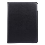 360 Degree Rotation Litchi Texture Flip Leather Case with 2 Gears Holder for iPad Air 2(Black) - Image 2