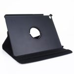360 Degree Rotation Litchi Texture Flip Leather Case with 2 Gears Holder for iPad Air 2(Black) - Image 5