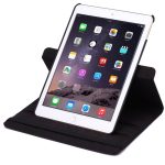 360 Degree Rotation Litchi Texture Flip Leather Case with 2 Gears Holder for iPad Air 2(Black) - Image 6