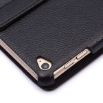 360 Degree Rotation Litchi Texture Flip Leather Case with 2 Gears Holder for iPad Air 2(Black) - Image 7