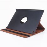 360 Degree Rotation Litchi Texture Flip Leather Case with 2 Gears Holder for iPad Air 2(Brown) - Image 4