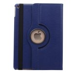 360 Degree Rotation Litchi Texture Flip Leather Case with 2 Gears Holder for iPad Air 2(Dark Blue) - Image 3