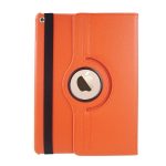 360 Degree Rotation Litchi Texture Flip Leather Case with 2 Gears Holder for iPad Air 2(Orange) - Image 3
