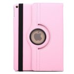 360 Degree Rotation Litchi Texture Flip Leather Case with 2 Gears Holder for iPad Air 2(Pink) - Image 3
