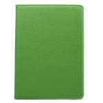 360 Degree Rotation Litchi Texture Flip Leather Case with 2 Gears Holder for iPad Air 2(Green) - Image 2