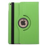 360 Degree Rotation Litchi Texture Flip Leather Case with 2 Gears Holder for iPad Air 2(Green) - Image 3