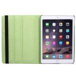 360 Degree Rotation Litchi Texture Flip Leather Case with 2 Gears Holder for iPad Air 2(Green) - Image 4