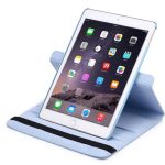 360 Degree Rotation Litchi Texture Flip Leather Case with 2 Gears Holder for iPad Air 2(Blue) - Image 6