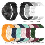 For Amazfit GTS Checkered Silicone Watch Band(Blue) - Image 2