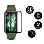 For Huawei Band 8 ENKAY Hat-Prince Full Coverage Screen Protector + Adjsutable Silicone Sport Loop Strap Watchband(White) - Image 4