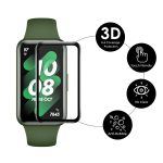 For Huawei Band 8 ENKAY Hat-Prince Full Coverage Screen Protector + Adjsutable Silicone Sport Loop Strap Watchband(Purple) - Image 5
