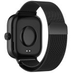 For Redmi Watch 4 Milan Magnetic Steel Mesh Watch Band(Black) - Image 2