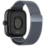 For Redmi Watch 4 Milan Magnetic Steel Mesh Watch Band(Gray) - Image 2