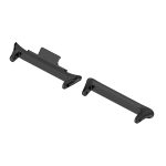 For Redmi Watch 4 1 Pair 20mm Stainless Steel Metal Watch Band Connector(Black) - Image 4