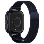 For Redmi Watch 4 Milan Magnetic Steel Mesh Watch Band + Watch Metal Frame(Blue) - Image 2