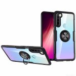Armor Carbon Ring Tough Case Ανθεκτική Θήκη με Kickstand - Clear / Black (Xiaomi Redmi Note 8)
