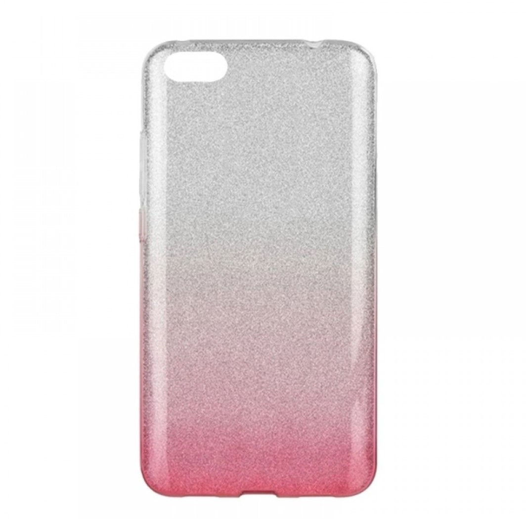 dwqe FORCELL SHINING BACK COVER CASE FOR HUAWEI Y6 2019 CLEAR/PINK - Image 1