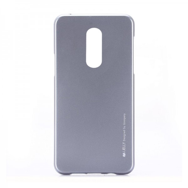 gkri_redmi_5_plus Θήκη i Jelly Metal Back Cover για Xiaomi Redmi 5 Plus (Γκρι) - Image 1