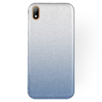 Θήκη Glitter Shine Cover Hard Case Huawei Y5 2019 ασημί/μπλέ