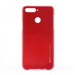 Θήκη i Jelly Metal Back Cover για Huawei Y6 HONOR 7A (Κόκκινο)