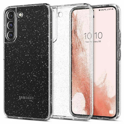 large_20220917130513_85649df9 Spigen Liquid Crystal Glitter Back Cover Σιλικόνης Crystal Quartz (Galaxy S22 5G) - Image 1