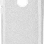 Forcell Shining Back Cover Σιλικόνης Ασημί (Redmi 5 Plus)