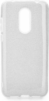 large_20230422100455_2a0467b7 Forcell Shining Back Cover Σιλικόνης Ασημί (Redmi 5 Plus) - Image 1