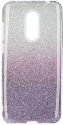 large_20230422100833_b01a6ed4 Forcell Shining Back Cover Σιλικόνης Clear / Violet (Redmi 5 Plus) - Image 1