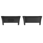 For Xiaomi Redmi Watch 3 / Mi Watch Lite 3 1 Pair Metal Watch Band Connector(Black)