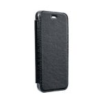 ELECTRO BOOK For XIAOMI Redmi Note 8 Pro FORCELL Case Of 100% Natural Leather & TPU Black