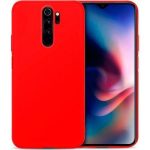 Nillkin Case for Xiaomi Redmi Note 8 Pro Soft TPU Rubber Wrapped Protective Case Red Color