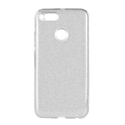 Forcell Glitter Shine Glitter Cover Hard Case Silver (Xiaomi Mi A1 / 5X)