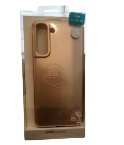 Mercury Back Cover Σιλικόνης Χρυσό (Galaxy S21 FE)