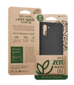Forever Bio Case Back Cover Σιλικόνης Μαύρο (Galaxy Note 10)