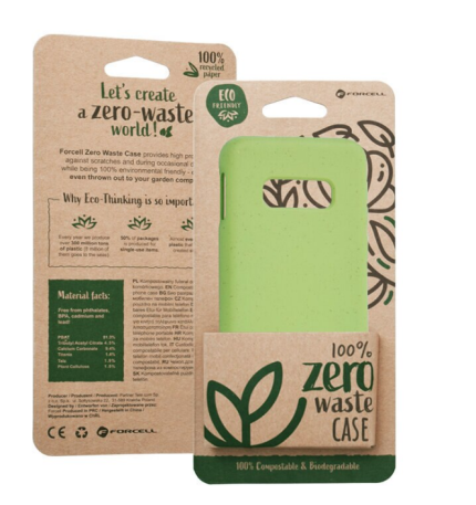 Βιοδιασπώμενη θήκη Forcell Bio για Samsung Galaxy S10E Green